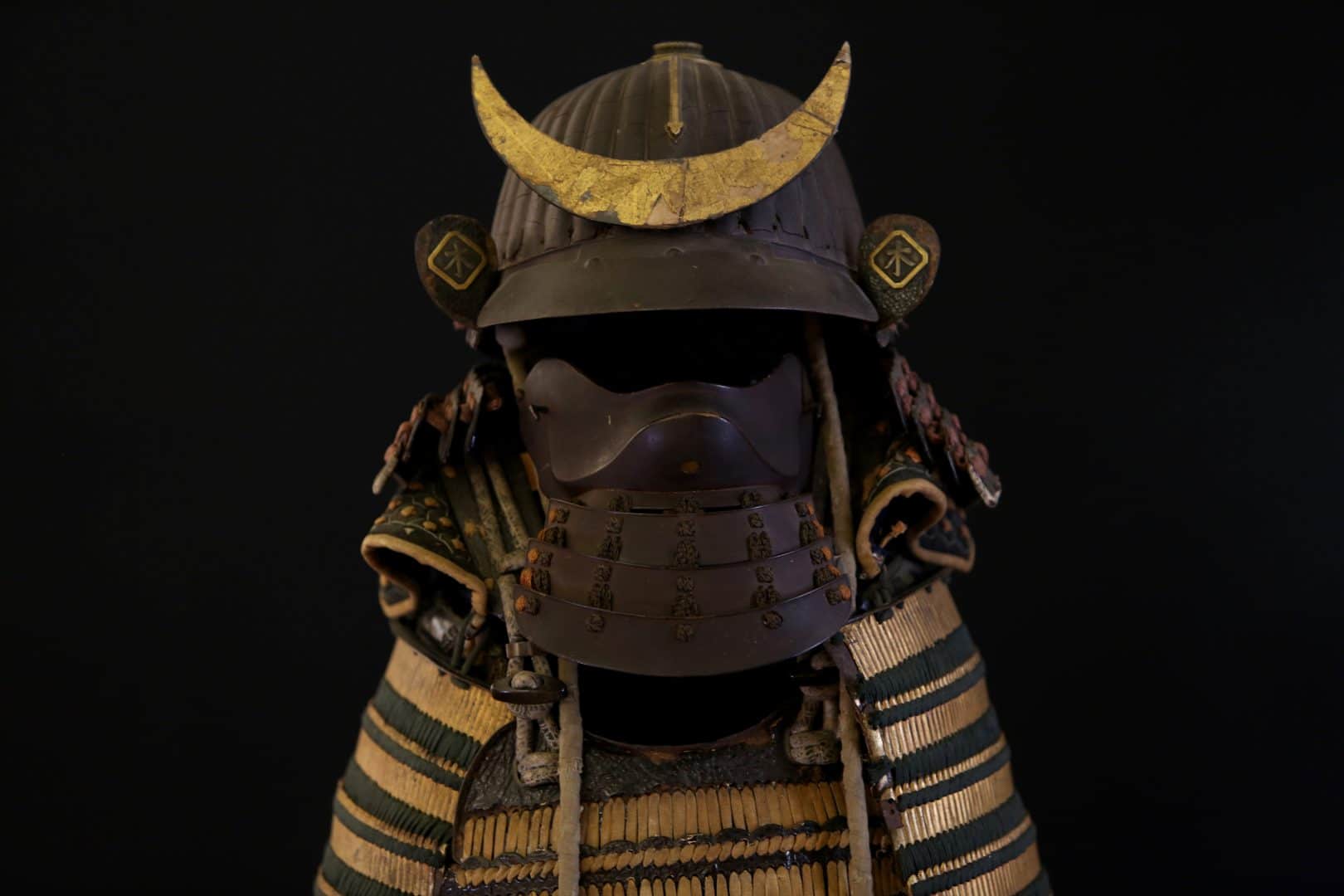 Militaire uitrusting van een Samurai, 19e eeuw.